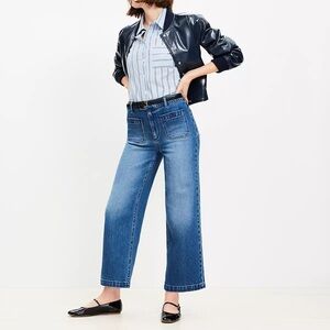 LOFT Wide Leg Jeans